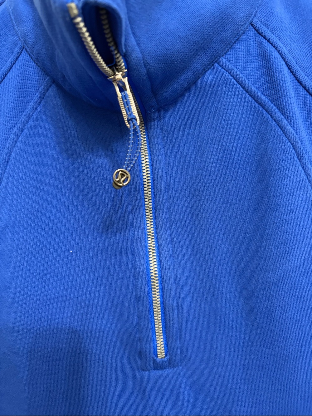 Lululemon Blue Quarter-Zip Pullover hoodie women’s size XS/Small - Picture 2 of 4